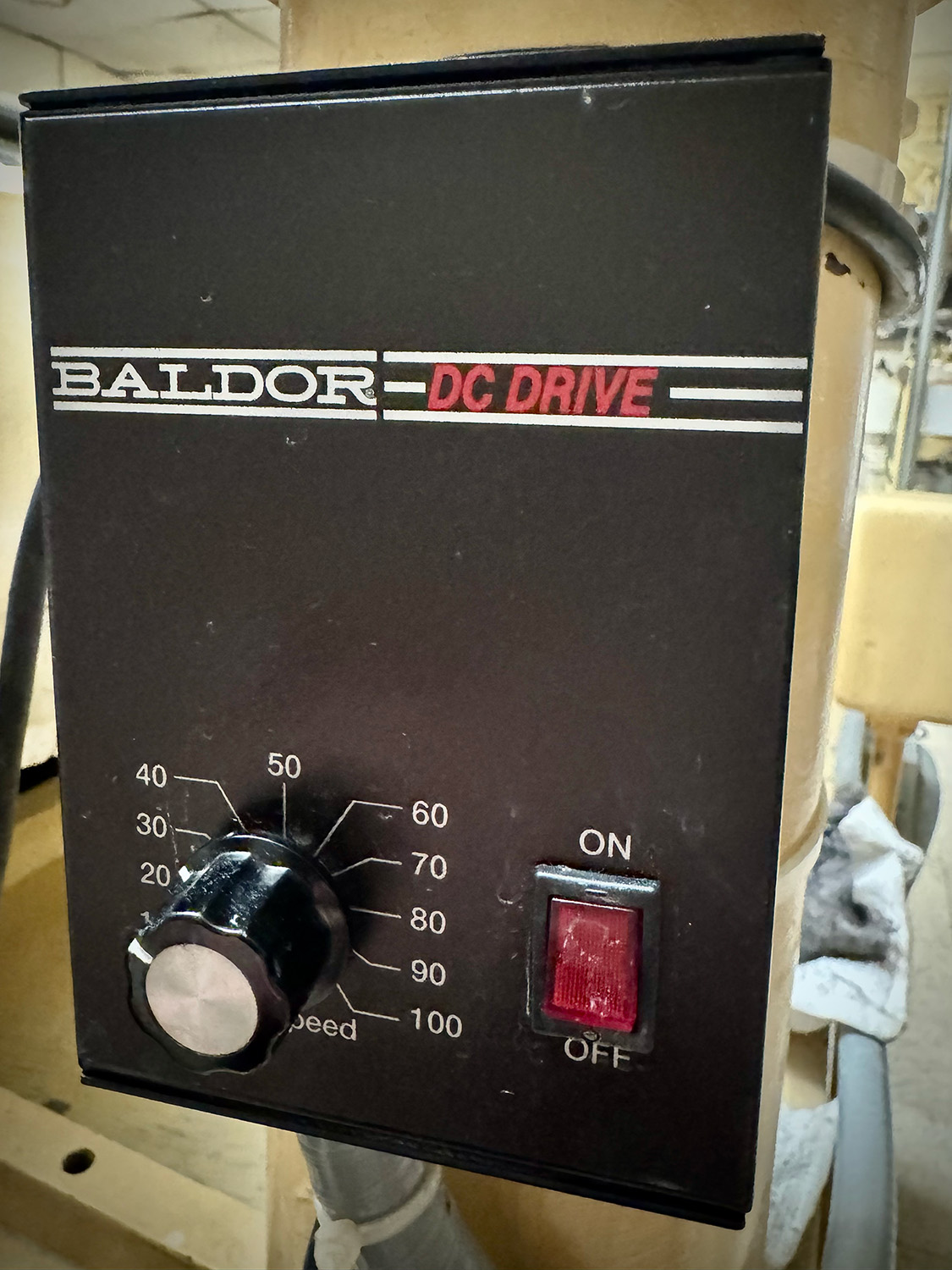 Baldor Speed Contoller for tooling position motor Baldor Speed Controller for tooling position motor